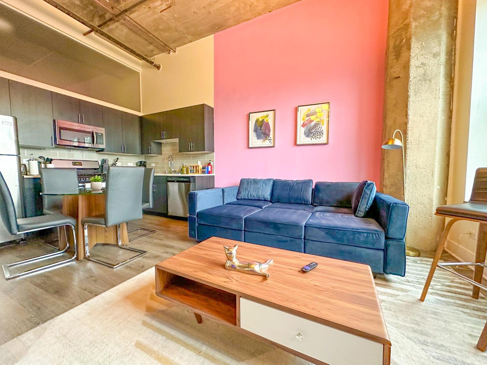 Modern 2Br Loft With Amazing City Skyline View And Optional Parking For 8 Guests Near Mccormick Place And Soldier Field Chicago Ngoại thất bức ảnh